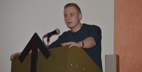 Oscar Bergström, mediaryhmän videovastaava.